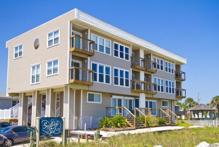 Ferienwohnung Surfside Six E Unit 5 St. Augustine Exterior foto